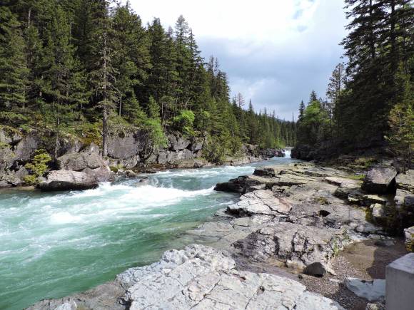 Glacier National Park river