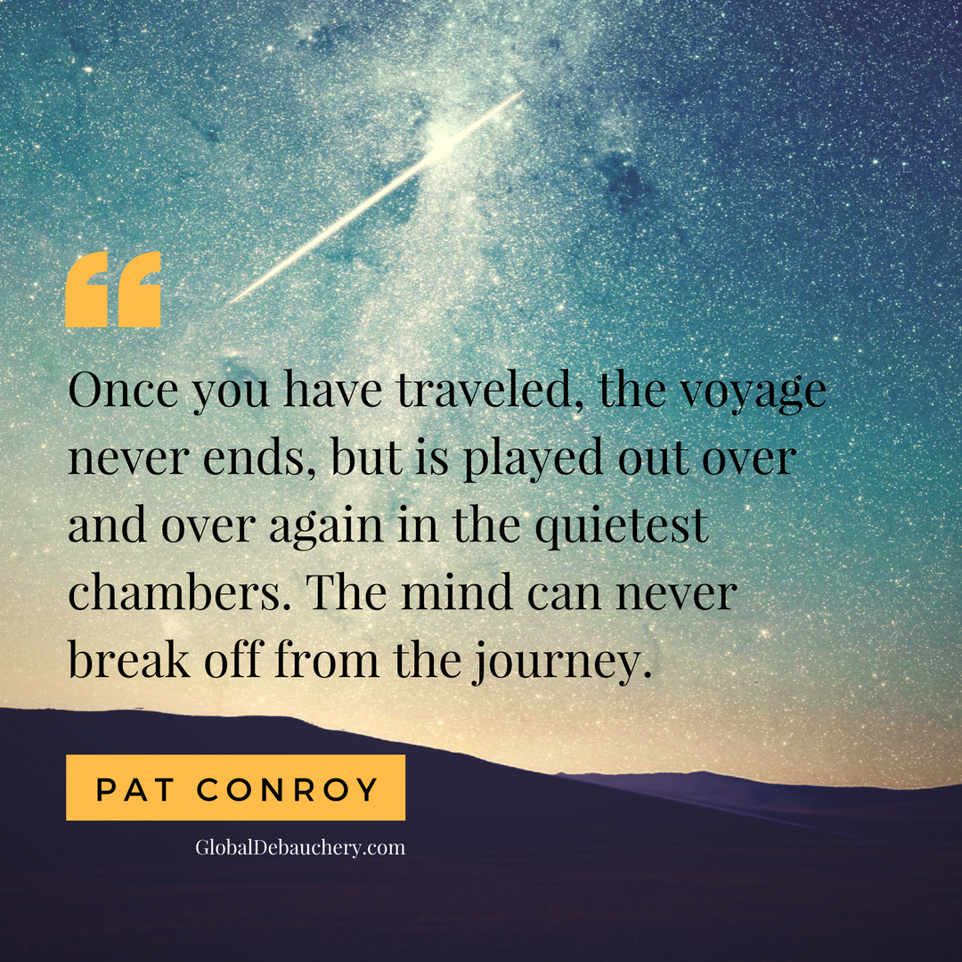 Pat Conroy travel quote