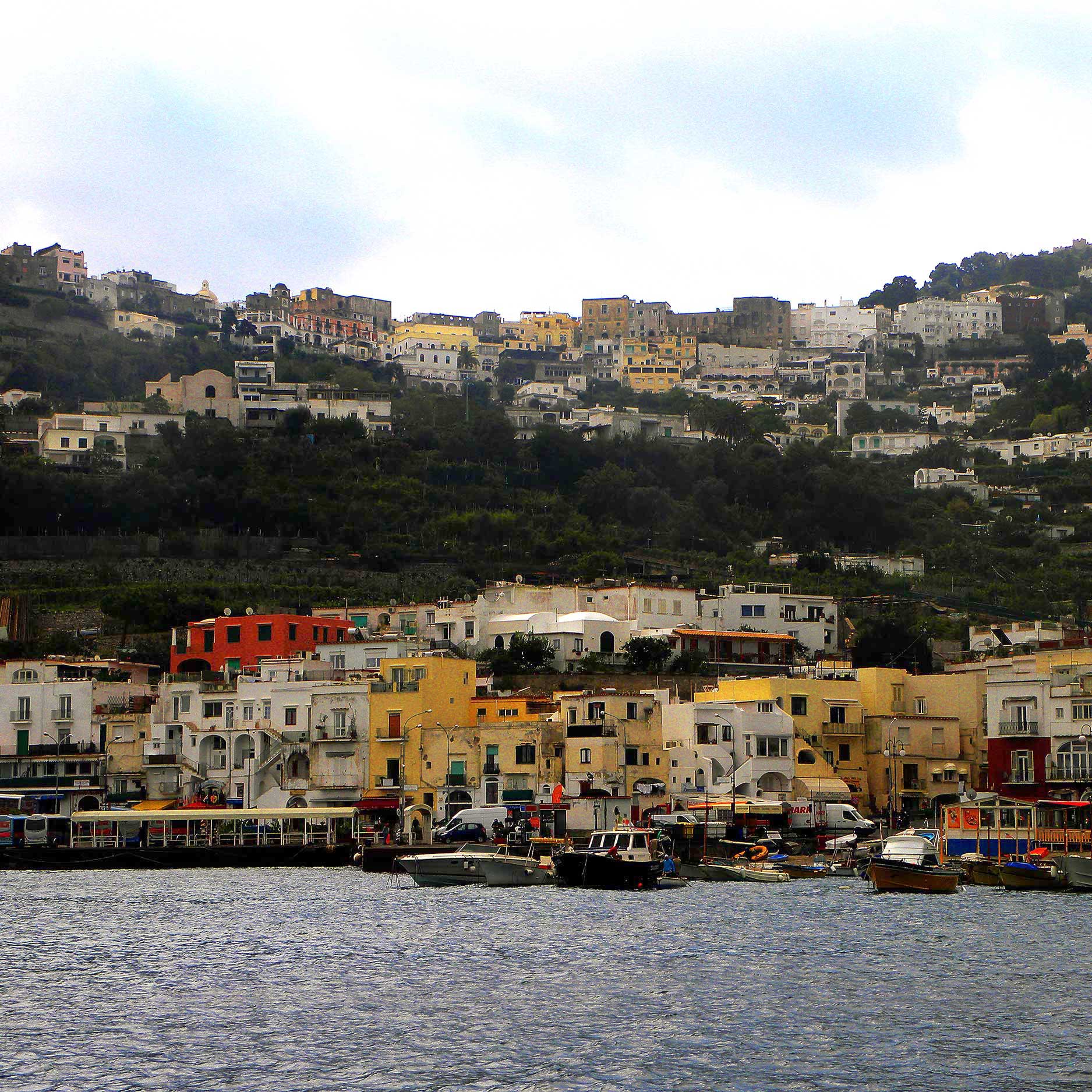 Capri, Italy coastline