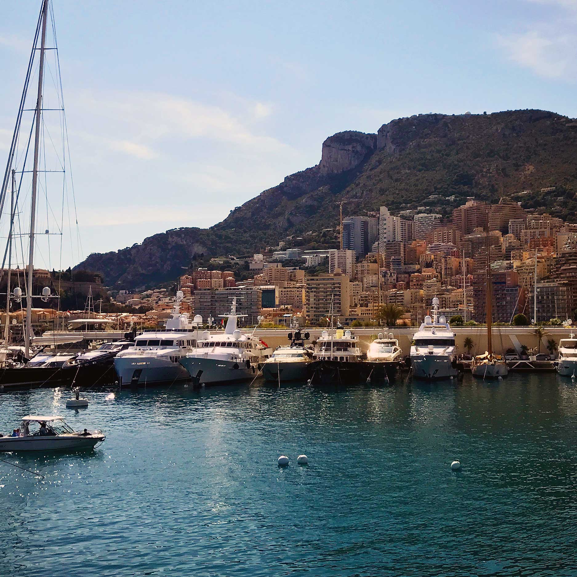 Yachts in Monaco