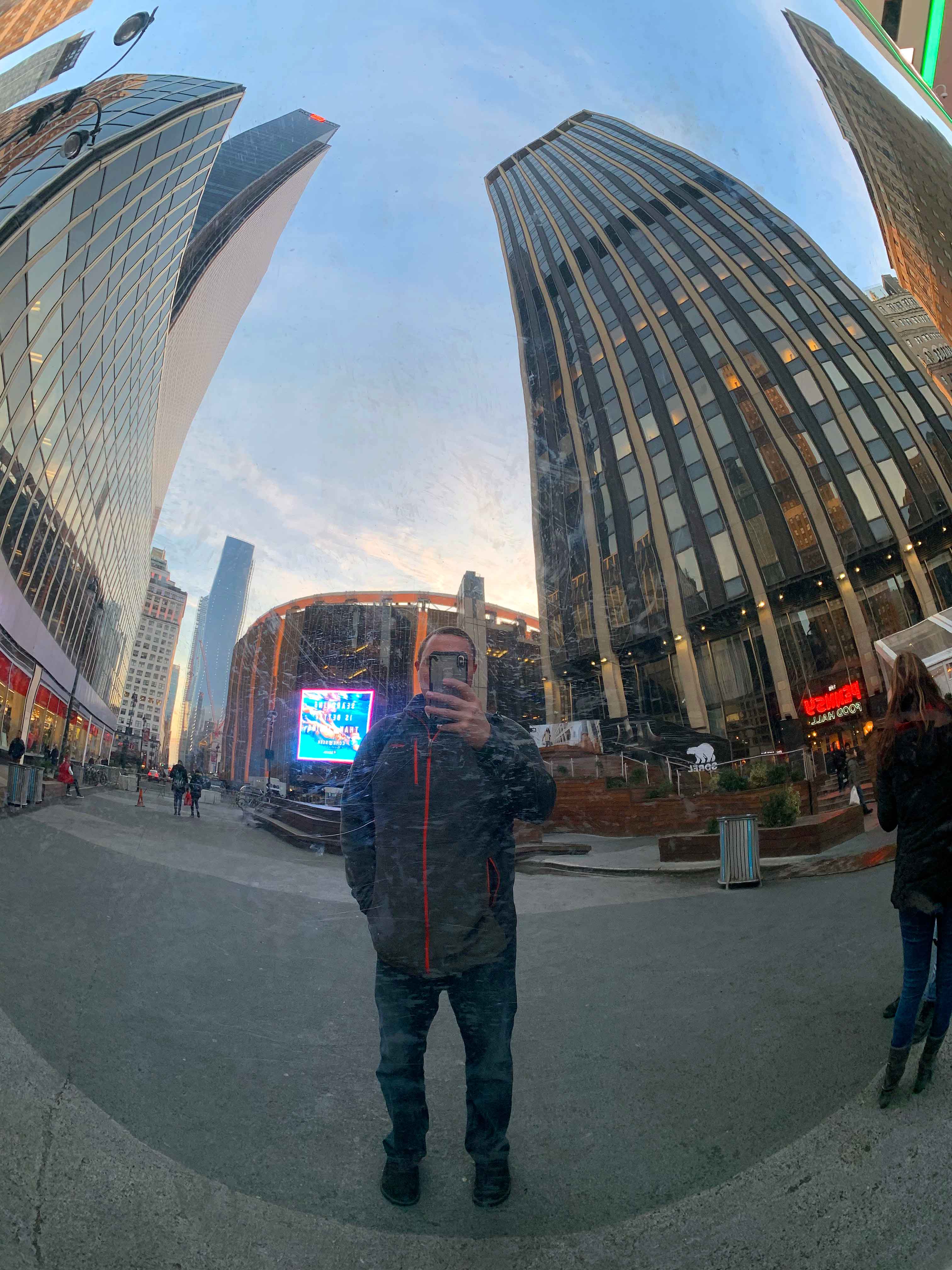 Jeff's New York City selfie
