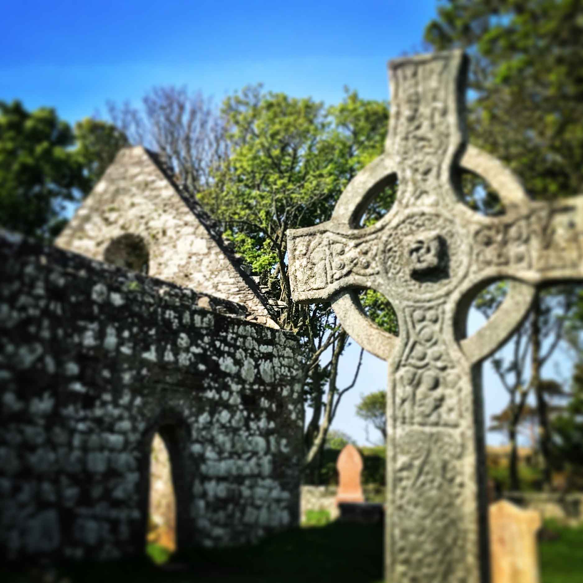 kildalton cross in islay scotland