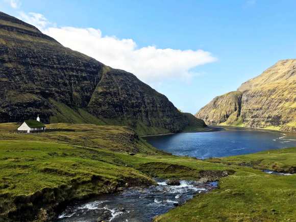 saksun in the faroe islands