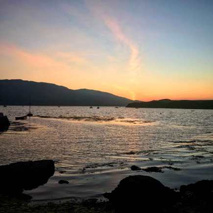 isle of skye sunrise in scotland