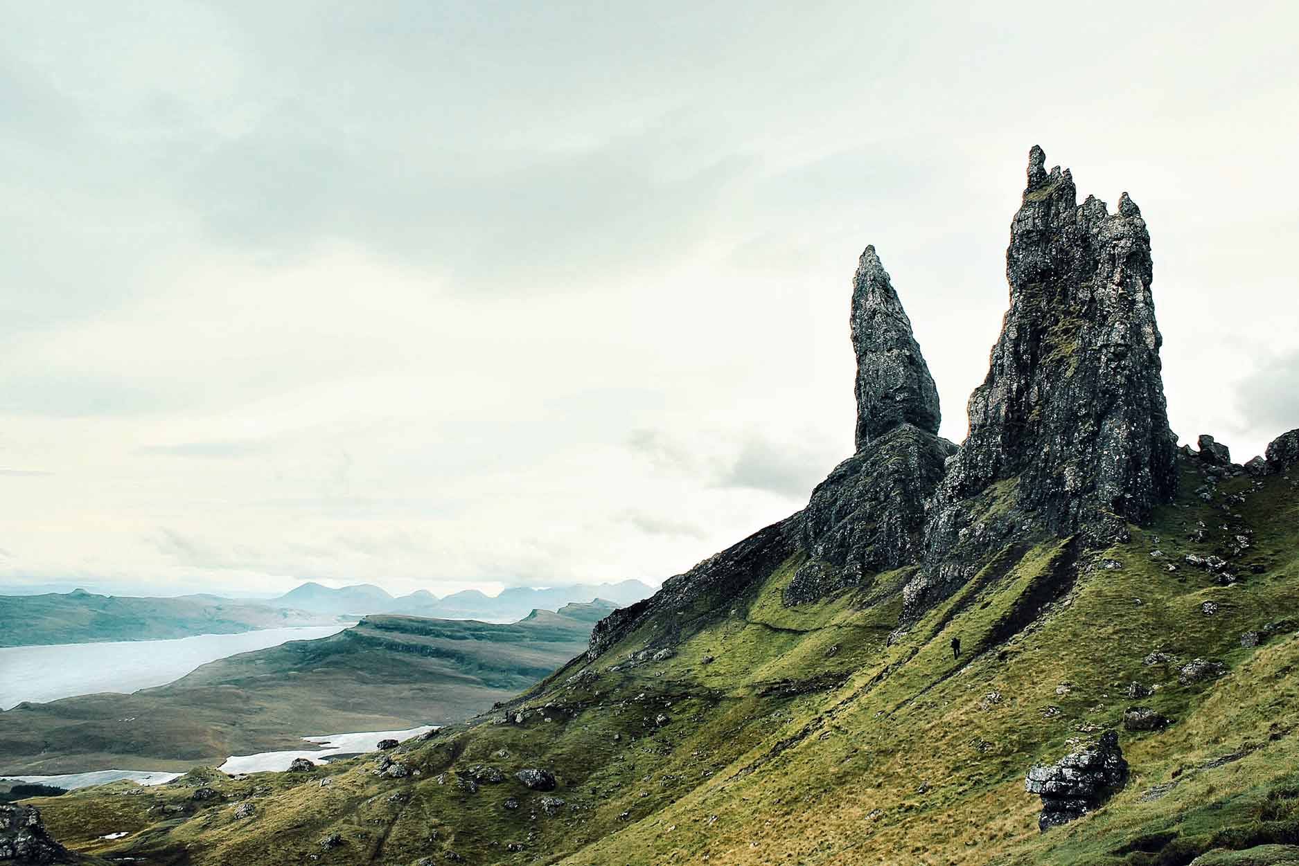 the storr on isle of skye in scotland