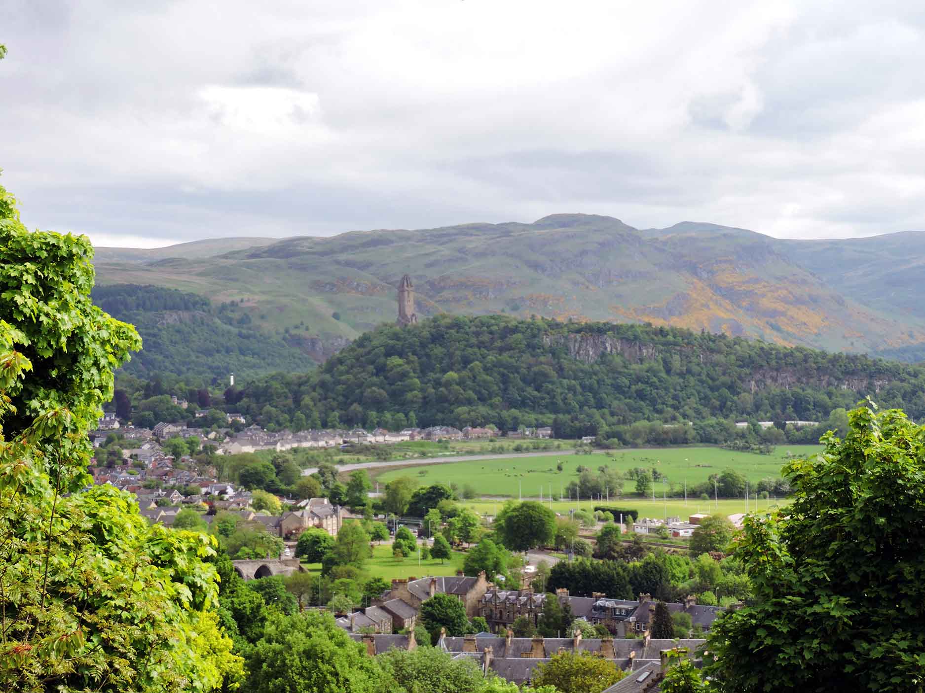 view of stirling scotland