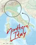 Northern Italy inset