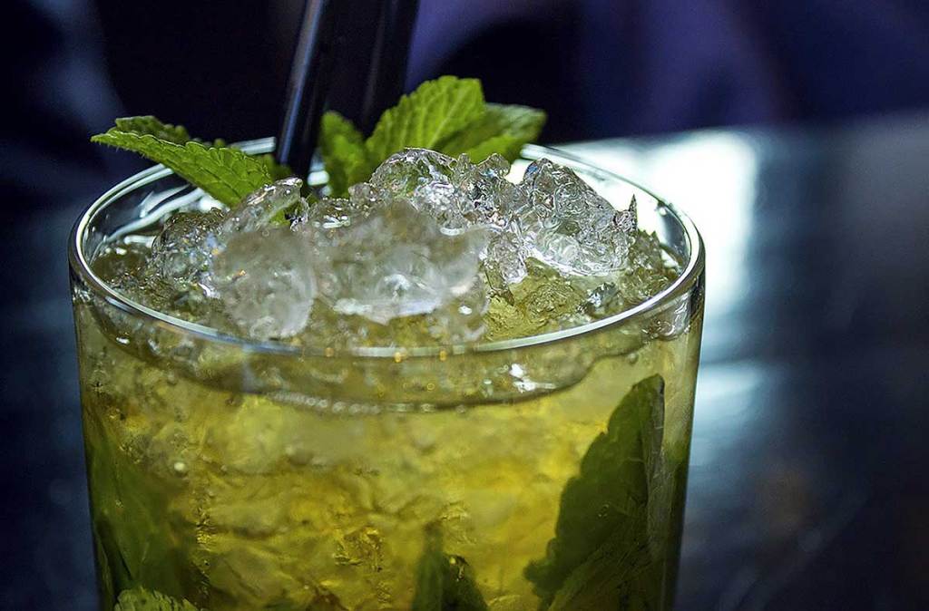 Mojito close-up for Cocktails From Around the World