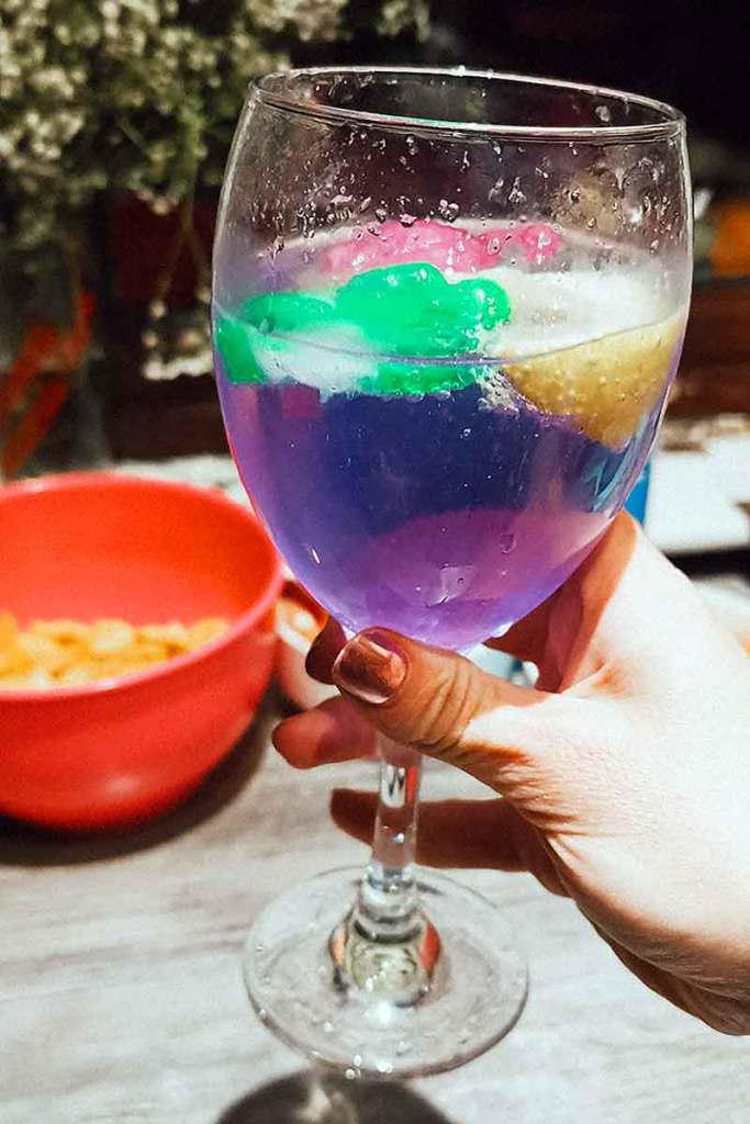 Pretty Scottish gin drink