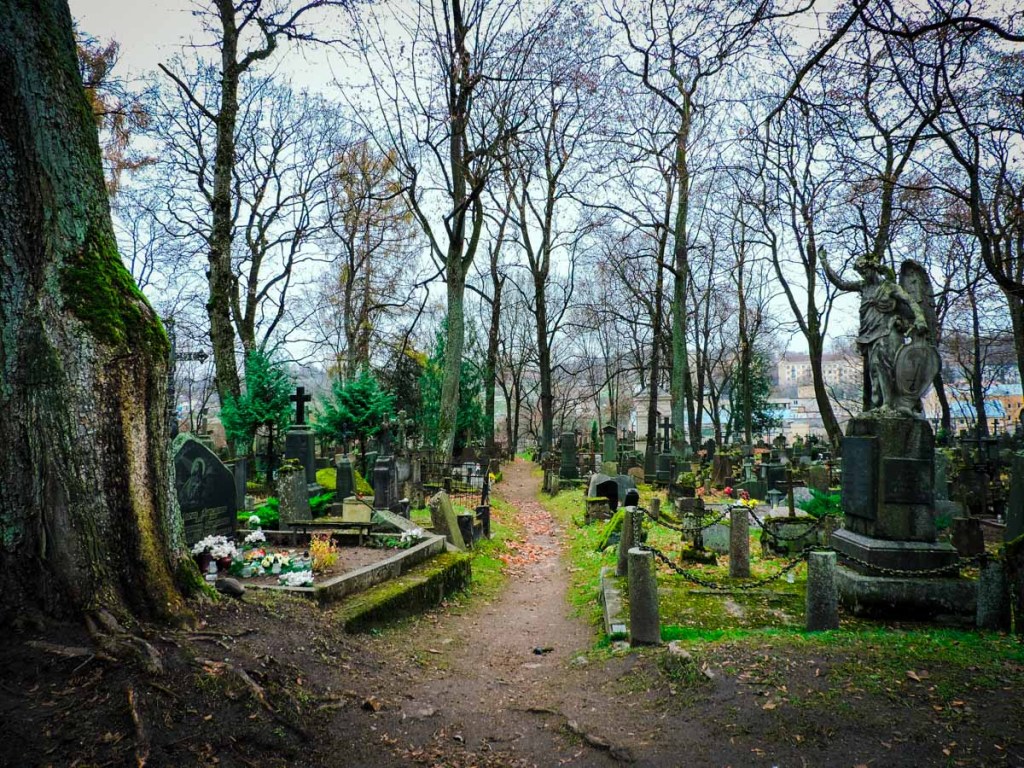 Bernadine Cemetery in Uzupis, Vilnius