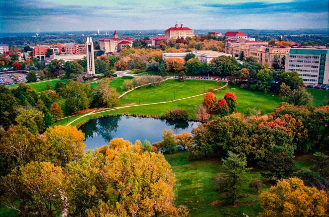 panoramic of lawrence kansas