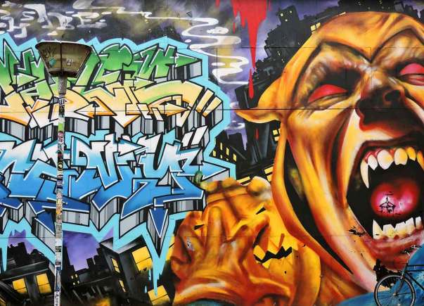 Freetown Christiania graffiti