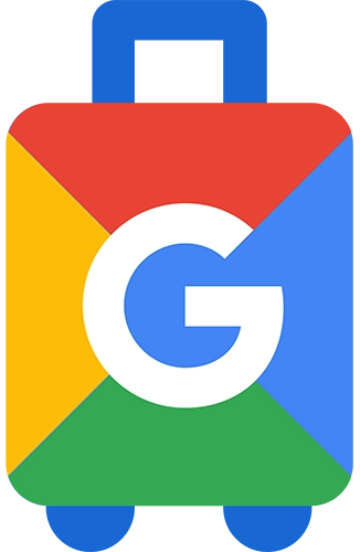 Google Travel logo for Favorite Travel Sites page