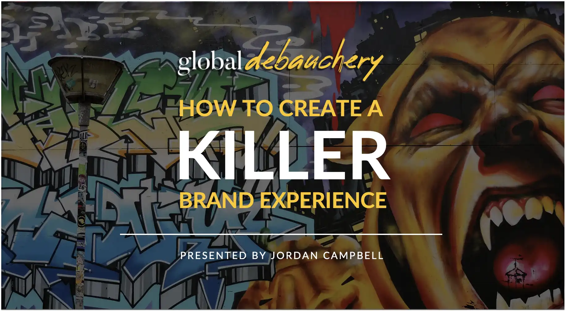 Freebie webinar cover - create a killer brand