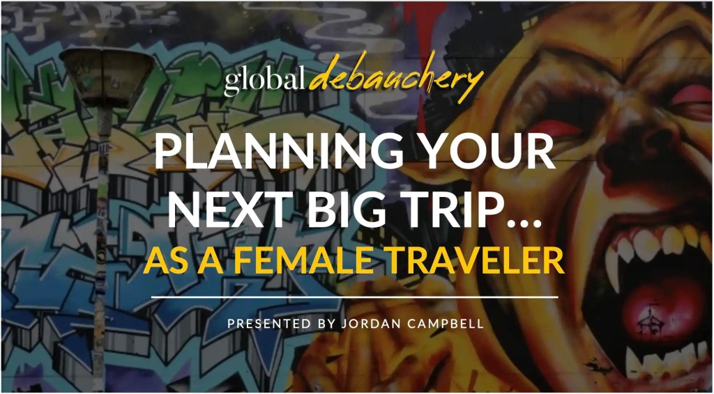 Freebie webinar cover - planning your next big trip