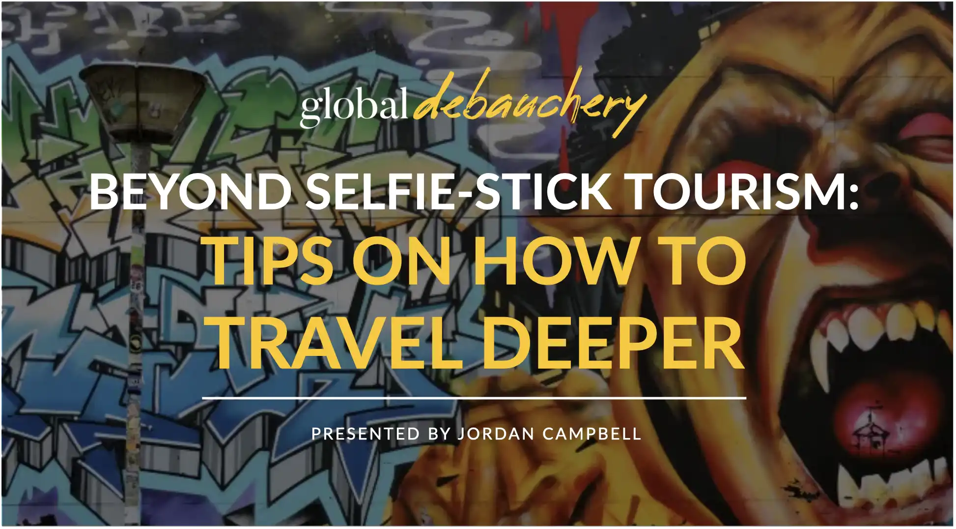 Freebie webinar cover tips on how to travel deeper
